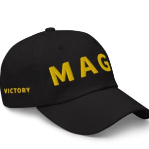 Gold MAGA Victory Hat