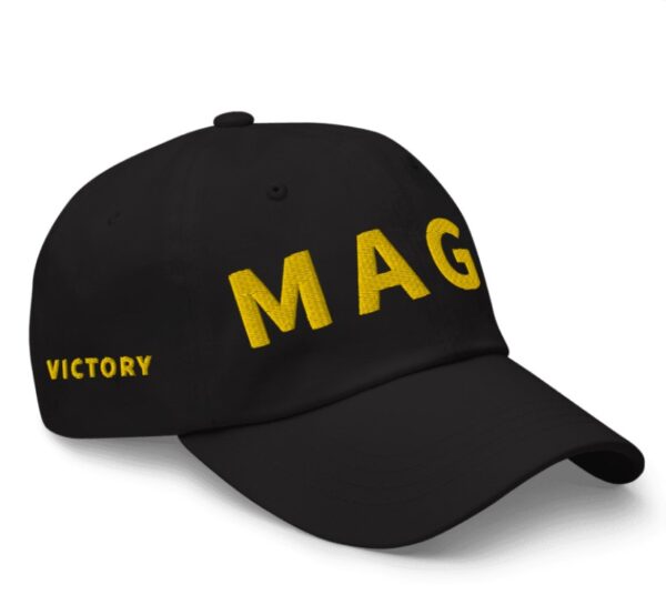 Gold MAGA Victory Hat