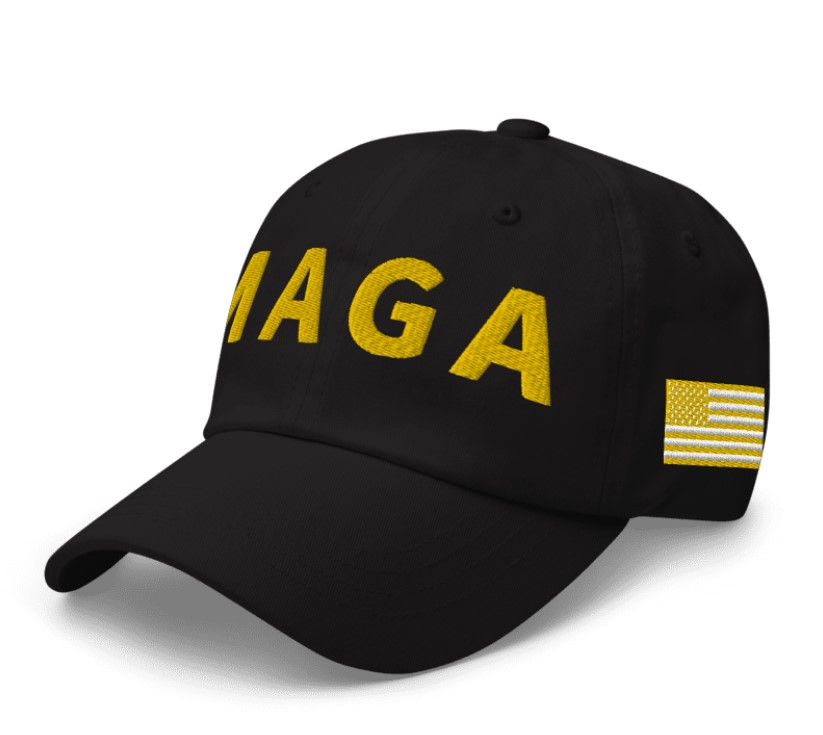 Gold MAGA Victory Hat