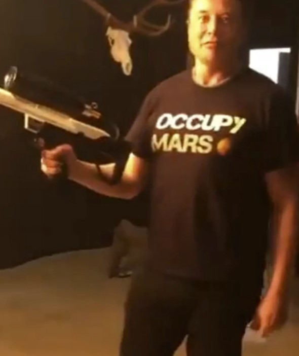 HOT! Elon Musk Occupy Mars T-Shirt