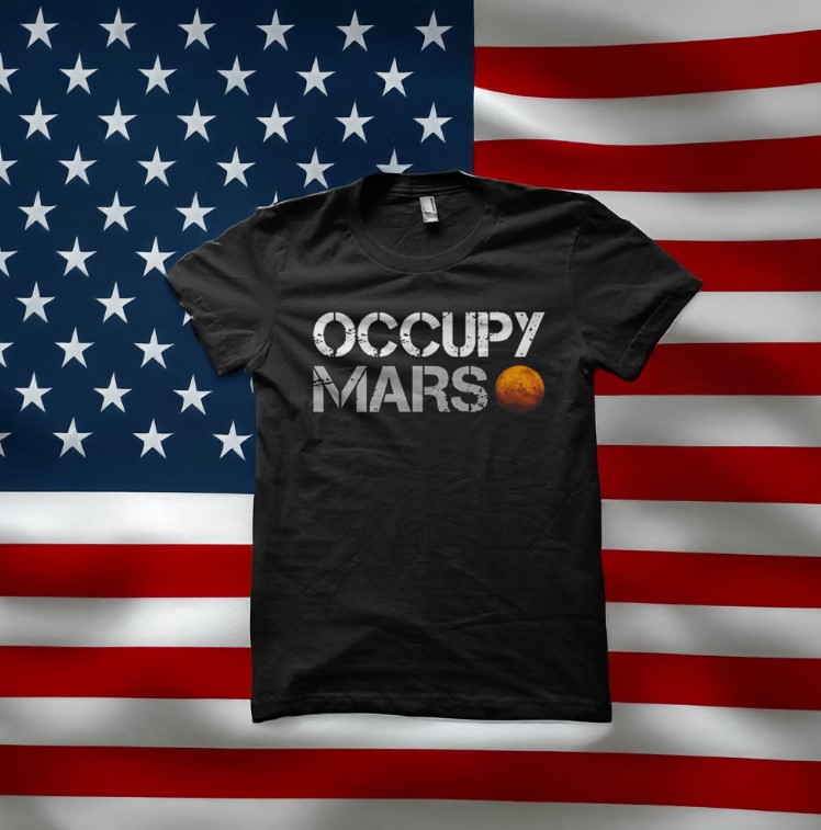 HOT! Elon Musk Occupy Mars T-Shirt