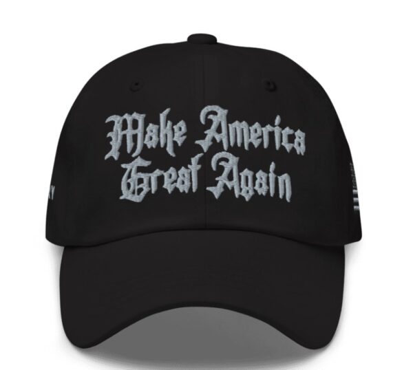 HOT! Trump Dark Gothic MAGA Victory Hat