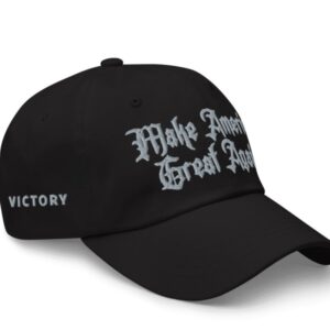 HOT! Trump Dark Gothic MAGA Victory Hat