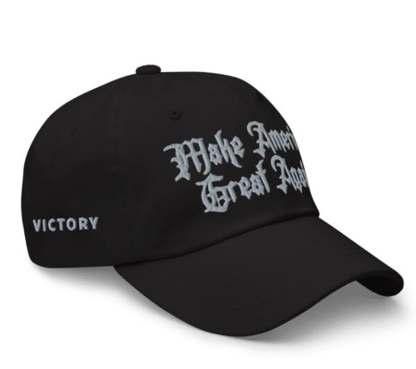 HOT! Trump Dark Gothic MAGA Victory Hat