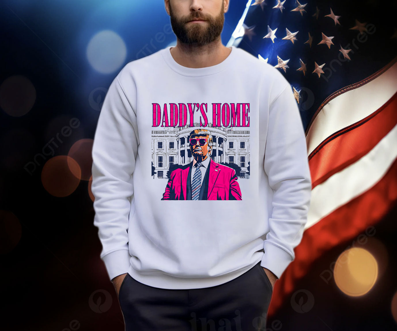 Hot Pink Trump Daddy’s Home Shirt