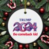 Humorous Trump Christmas Gift, Make Christmas Great Again Ornament