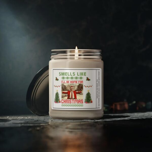 I'll be home for Christmas Candle