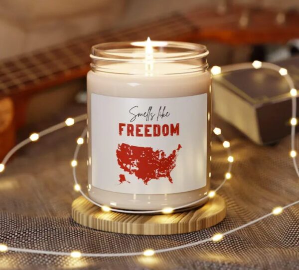 MAGA Christmas, Trump Won Candle