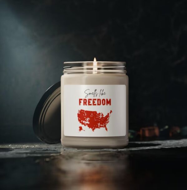 MAGA Christmas, Trump Won Candle