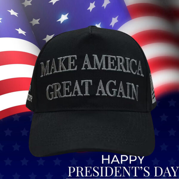 MAGA Never Surrender Black Dad Hat