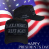 MAGA Never Surrender Black Dad Hat