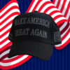 MAGA Never Surrender Black Trucker Hat