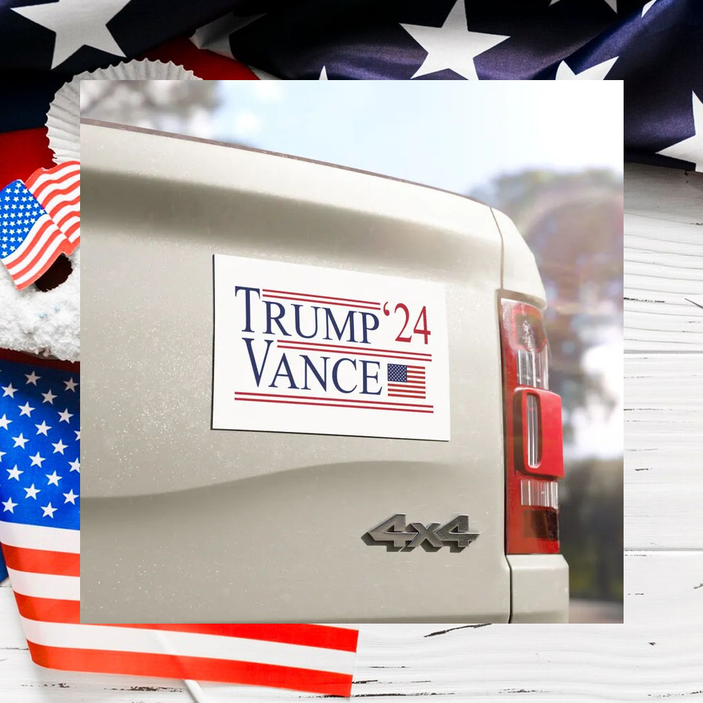 MAGA Trump Vance 2024 Car Magnet