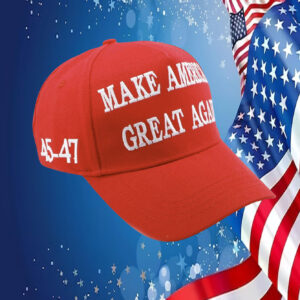 Maga Won Again 2024, Trump 45-47 MAGA Hat