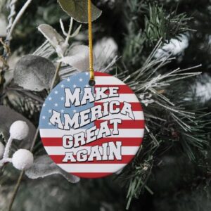 Make America Great Again Flag Ornament
