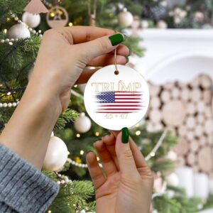 Make Christmas Great Again 45-47 Ornament