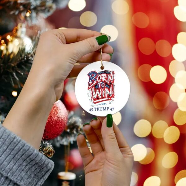 Make Christmas Great Again Ornament Funny Trump Gift