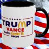 Mc Donald TRUMP Vance 2024 'Merica lovin it Patriotic Mug