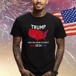 Patriotic Red and Blue Map - USA County Election Map T-Shirt