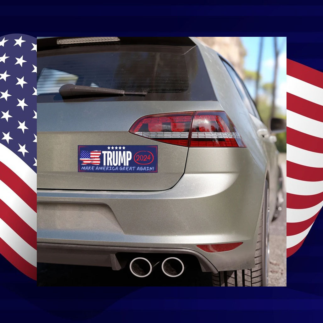 President Trump Car Magnet Trump 2024 Vinyl Magnet