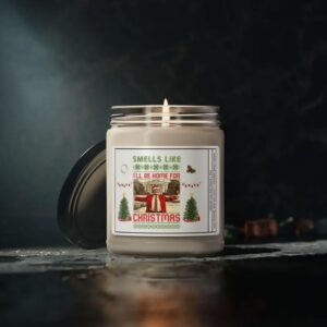 President Trump Gifts, Trump 2024, I'll be home for Christmas Candle