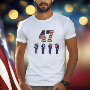 President dancing America 47 shirt