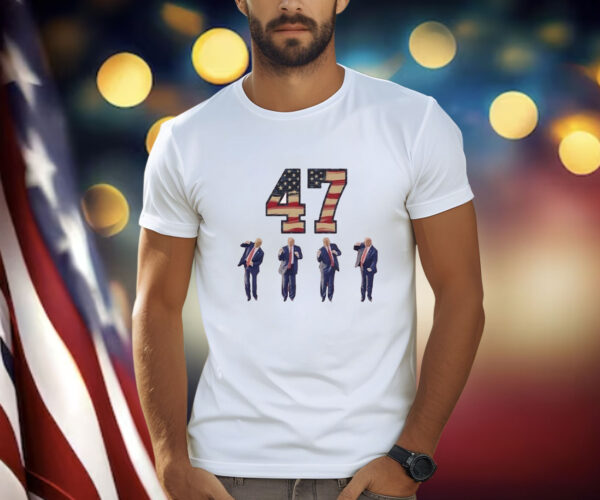 President dancing America 47 shirt