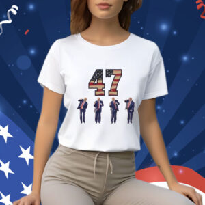 President dancing America 47 shirt