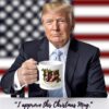 Santa Claus Trump Mug, Trump Christmas Mug