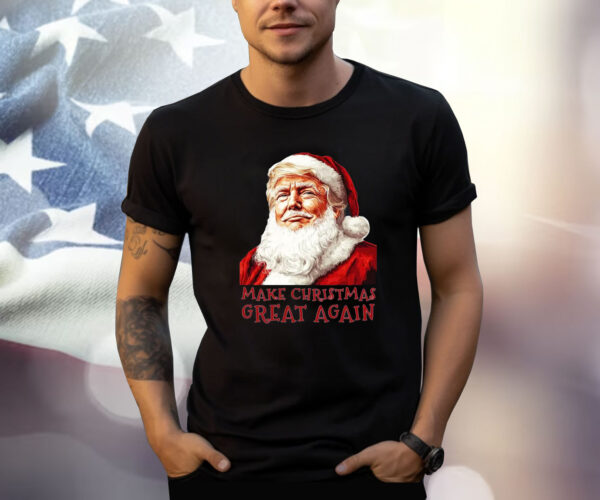 Santa Make America Great Again Shirt