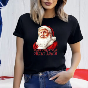 Santa Make America Great Again Shirt
