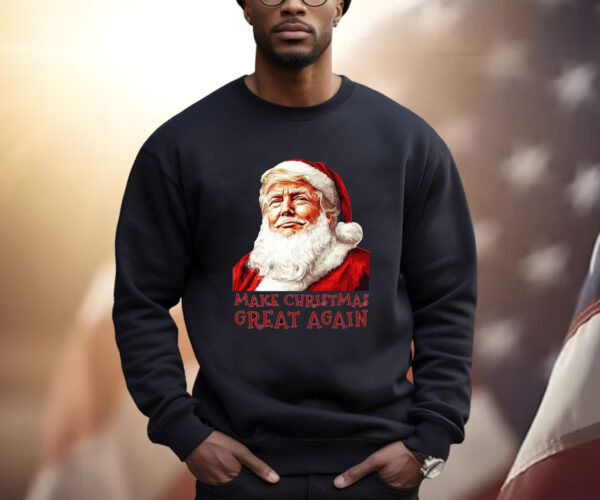 Santa Make America Great Again Shirt