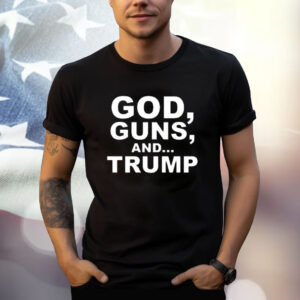 Official Scott Presler Wearing God Guns And Trump Shirt