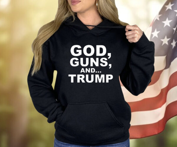 Official Scott Presler Wearing God Guns And Trump Shirt