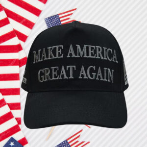 TRUMP NEVER SURRENDER BLACK MAGA Baseball Cap