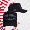 TRUMP NEVER SURRENDER BLACK MAGA Baseball Cap