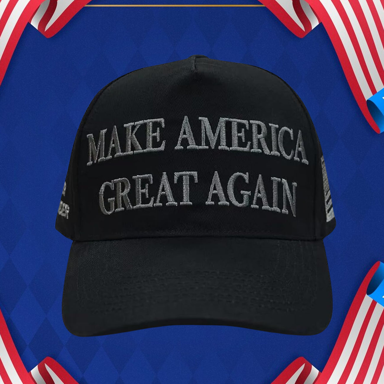 TRUMP NEVER SURRENDER BLACK MAGA Hat To Stand Against This Injustice!