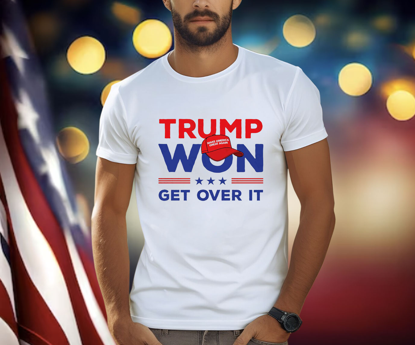 TRUMP Won Get Over It Shirt