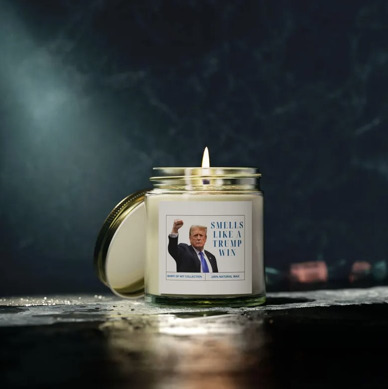Trump 2024 Gag Gift Candle