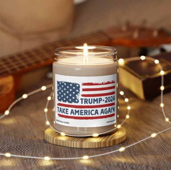 Trump 2024 Take America Again Candle