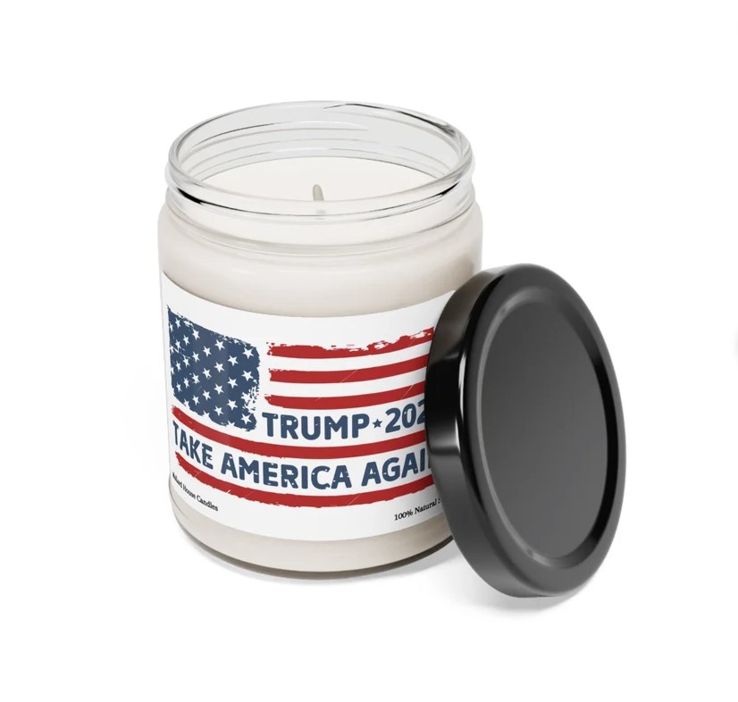 Trump 2024 Take America Again Candle