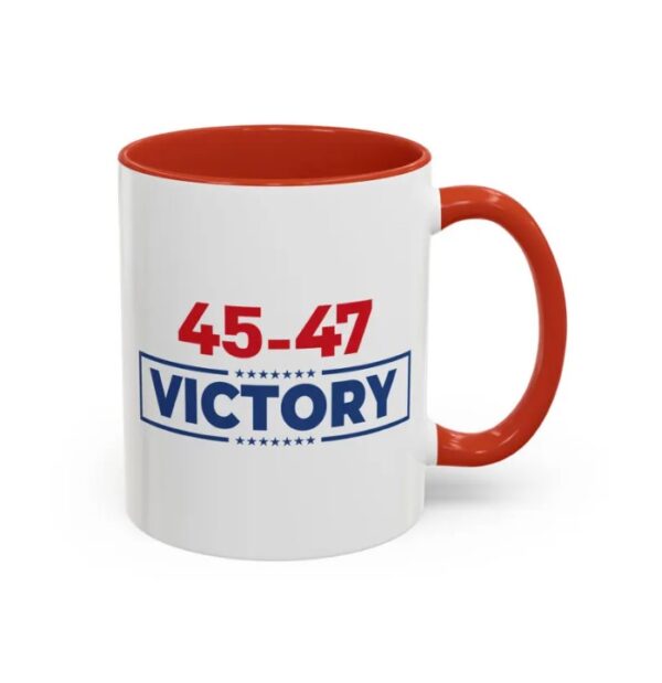 Trump 2024 Victory Mug Dream Big Again 45-47 Victory