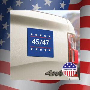 Trump 45/47 Car Magnet