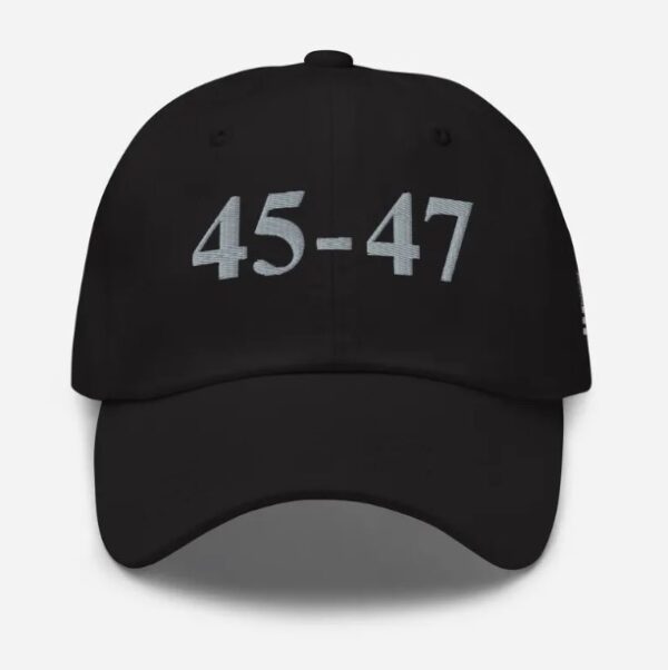 Trump 45-47 Hat MAGA Make America Great Again