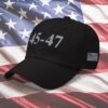 Trump 45-47 Hat MAGA Make America Great Again