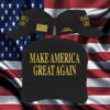 Trump Again Won - Gold Dark Maga Hat