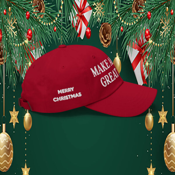 Trump Christmas Hat Make America Great Again