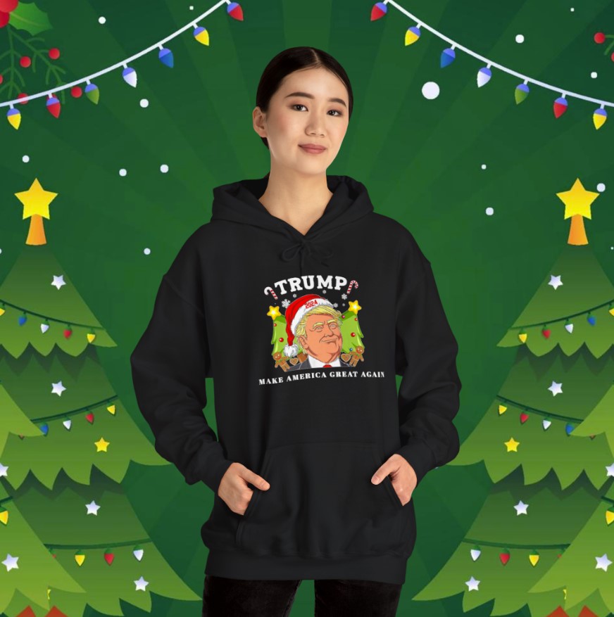 Trump Christmas Maga Hoodie Shirt