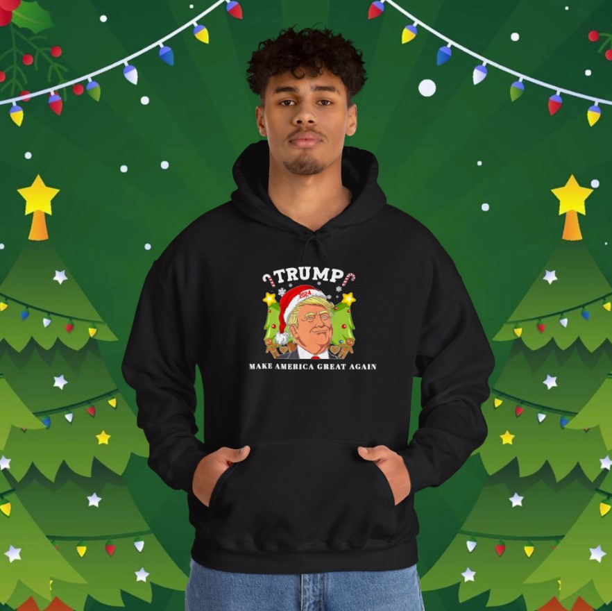 Trump Christmas Maga Hoodie Shirt