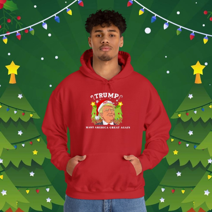 Trump Christmas Maga Hoodie Shirt